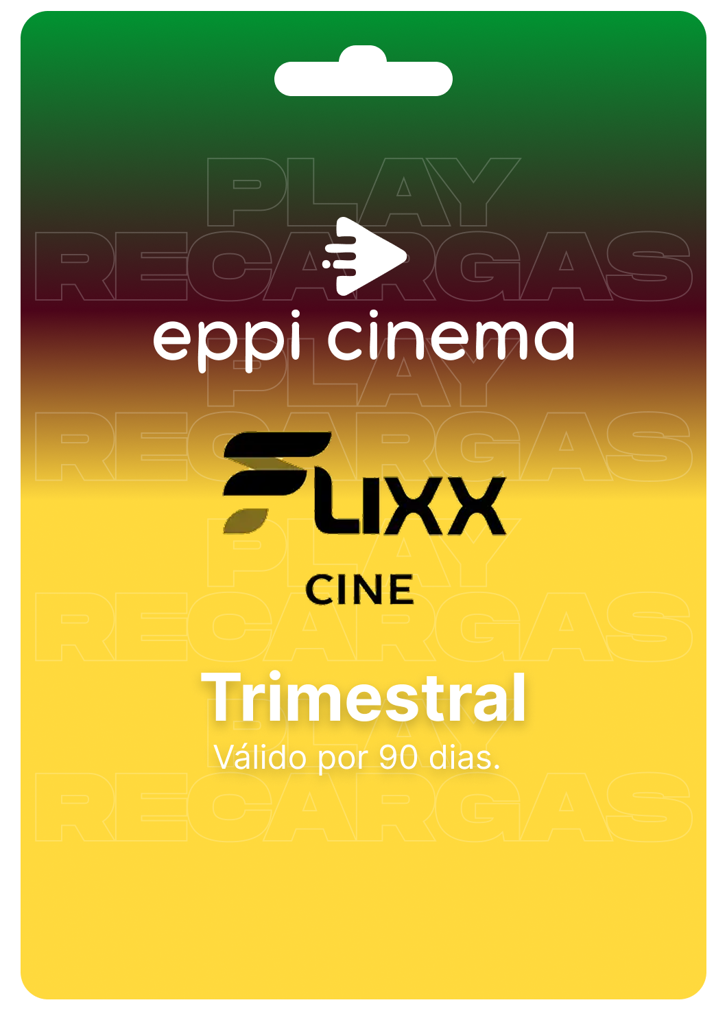 Gift Card EPPI / FLIXX CINE - Trimestral