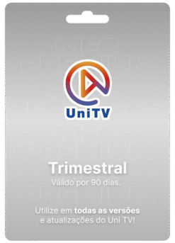 Gift card UNITV- TRIMESTRAL